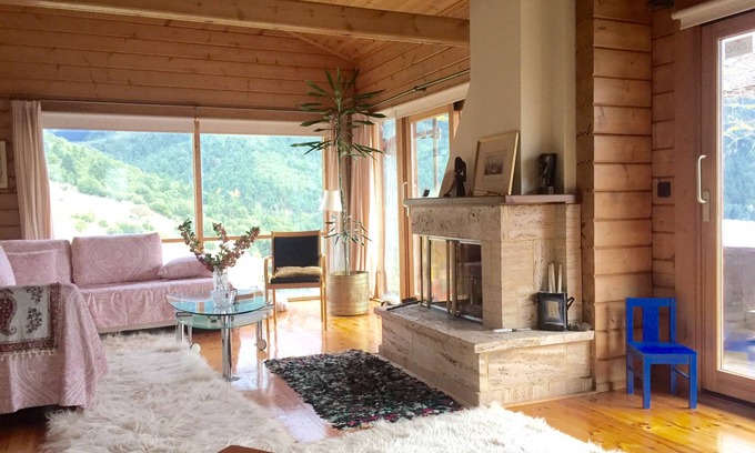 Kalavrita Ski Chalet | Luxury Chalet Villa on Mountain Top, Amazing View