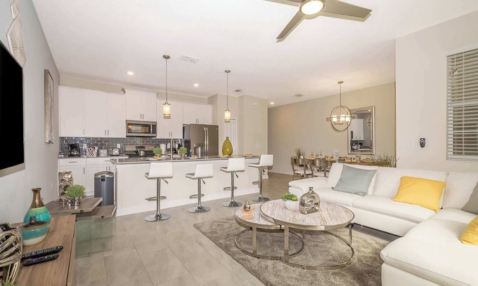 Davenport House | Luxury ChampionsGate Townhouse near Disney with Private Pool & Resort Access