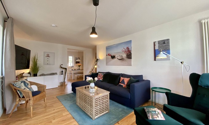 Ostseebad Baabe Apartment | Luxury close to the beach: "Küstenkind" vacation apartment - relaxation on Rügen in Baabe