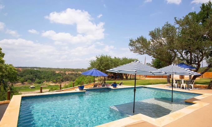 Paleface Park Villa | Luxury Estate by Lake Travis, Private Pool, Grill