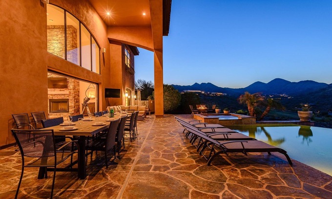 Fountain Hills House | Luxury Fountain Hills, VIEWS, infinity Edge Pool, Hot Tub, Sleeps 16