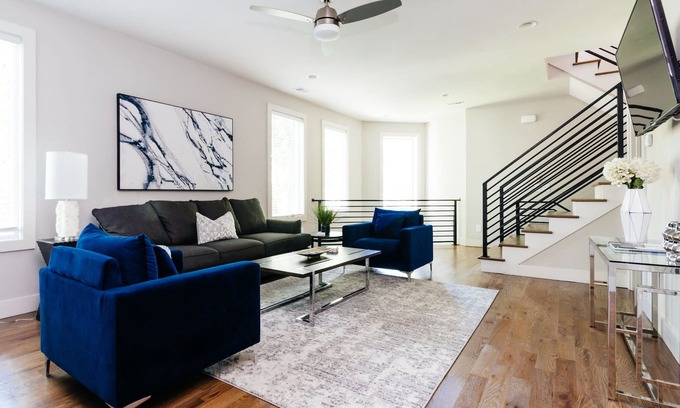 Breeze Hill House | Luxury Home in 12South, Downtown, Gulch, Music Row, Vandy/Roof Tops