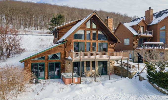 McHenry House | Luxury Mountain Chalet w/Pool, Sauna & Hot Tub
