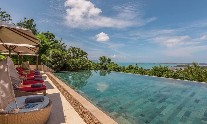 Bophut Hills House | Luxury Oceanview Thailand Avasara Residence Estate LTH-2