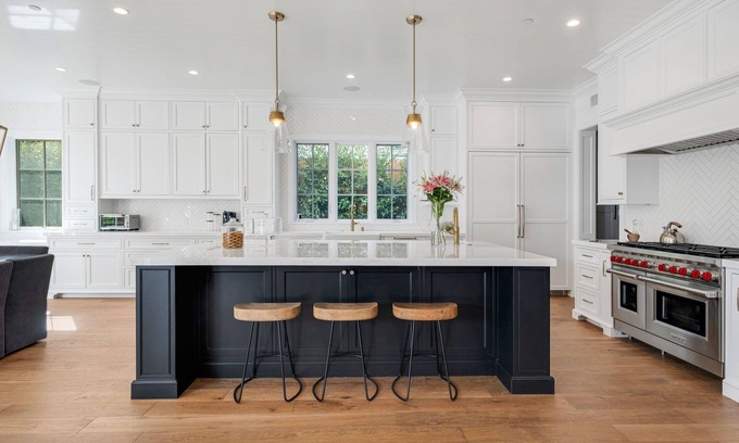 Pacific Palisades House | Luxury Palisades Home w/ Movie Room, Outdoor Climbing Frame, Pool & Spa