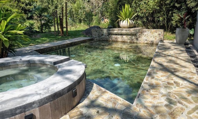 Alegrias House | Luxury Riverfront Rainforest Retreat - Designer 3BR Estate + Private Cabin