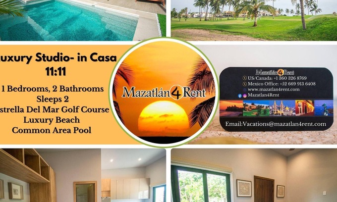 Mazatlan Apartment | Luxury Studio- in Casa 11:11