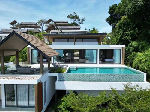 Koh Samui Villa | Luxury Three-bedroom Seaview Pool Villa B