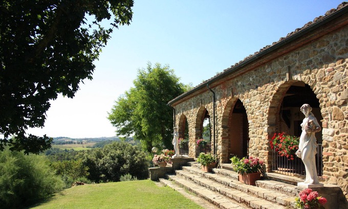 Santarello Villa | Luxury Villa for large group Private pool tennis court wedding Event Historical