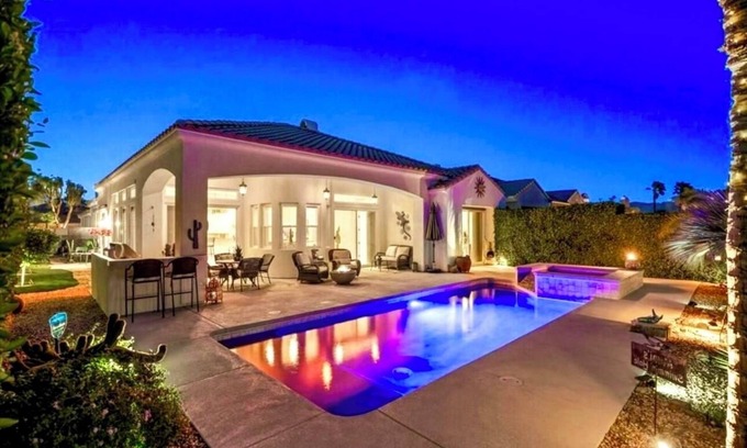 Rancho Mirage Villa | Luxury Villa in Golfers Paradise with Pool and Mountain View’s