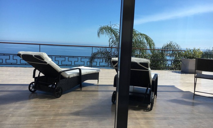 Giardini Naxos Villa | *Luxury* VILLA VITTORIO* Taormina, Etna & SEAVIEW