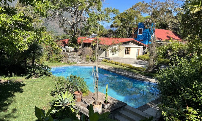 Santiago Atitlan Ski Chalet | Luxury villa with pool, Panoramic Atitlan Lago