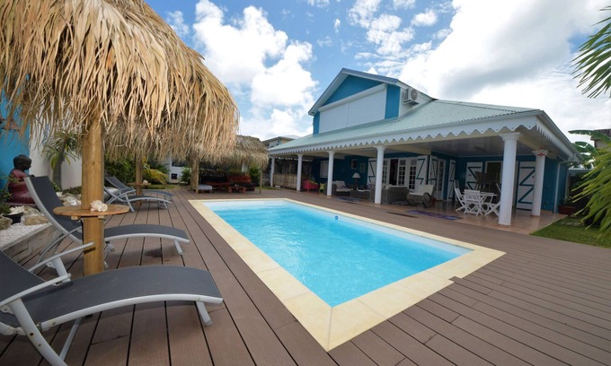 Sainte-Anne Villa | Luxury villa with a pool(MQSA31 11p)