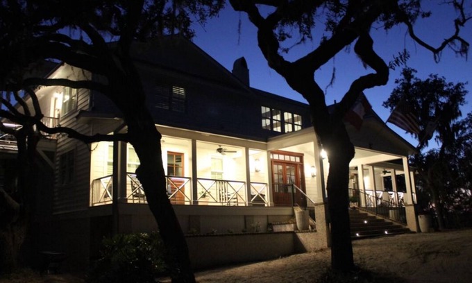 Palmetto Dunes House | Luxury waterfront home and event space minutes from Savannah & Tybee beaches.