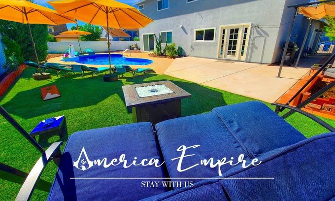Winchester Villa | ➤ LUXY Vacation Villa Resort w/ Game Room 10min STRIP