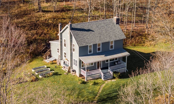 Margaretville Other | Maggie's Farm: Secluded Catskills mountain farmhouse close to skiing and hiking
