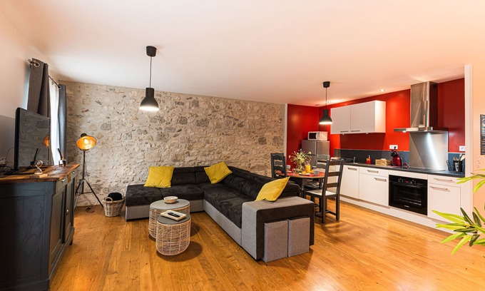 Nerac Apartment | Magnificent apartment facing the Château Henri IV