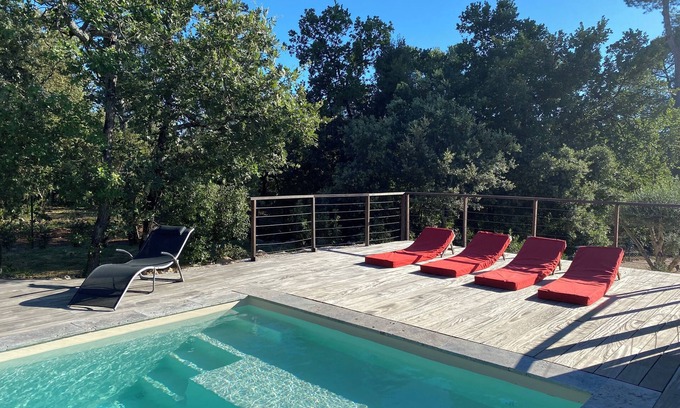 Sillans-la Cascade Villa | Magnificent villa with swimming pool surrounded by nature/5 stars official