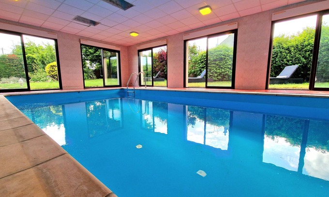 Etoges House | Magnificent Grand Gite Champagne Indoor pool Sauna near Paris Reims