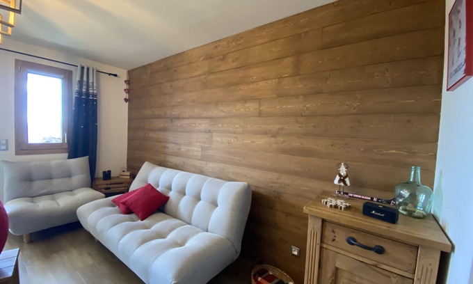 La Rosiere Apartment | Magnificent new apartment for 4 people.100m from the slopes of La Rosière resort