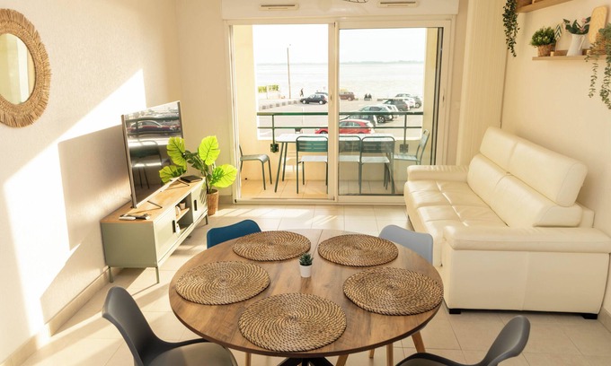 Le Crotoy Apartment | Magnificent panoramic view of the Baie de Somme