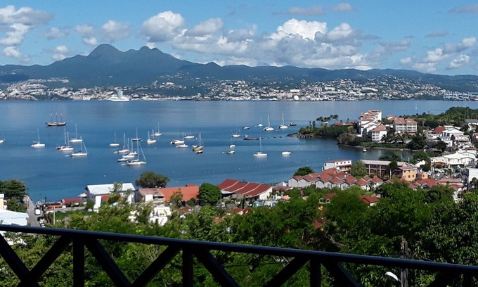 Trois-Ilets House | MAGNIFICENT SEA VIEW ON THE BAY OF FORT DE FRANCE
