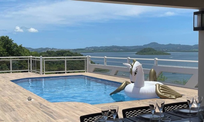 Trois-Ilets Villa | Magnificent villa, 8 people, incredible view