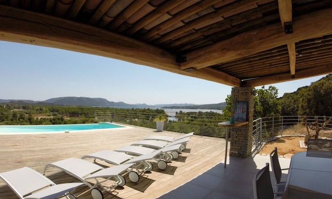 Cala Rossa Villa | Magnificent villa with spectacular panoramic sea view and private swimming pool