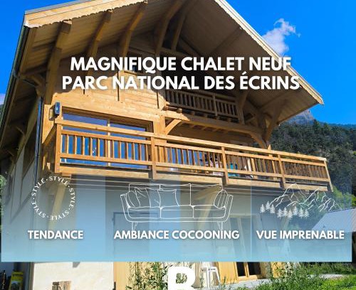 Vallouise-Pelvoux Ski Chalet | Magnifique chalet neuf Pelvoux Vallouise Puy Saint Vincent