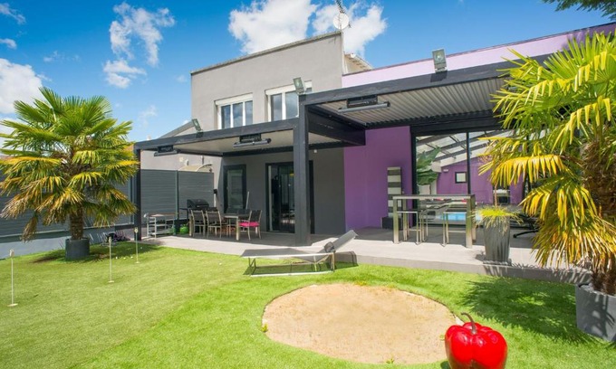 Pringy Villa | Magnifique villa esprit loft avec jacuzzi à Pringy