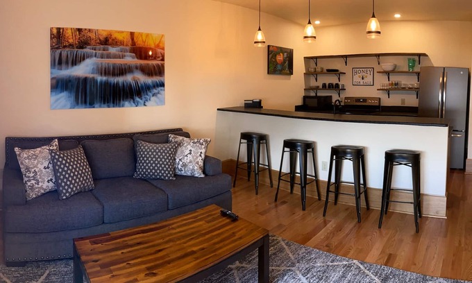 Waynesville Apartment | Main Street Retreats 105 - Brand New Apt. 105
