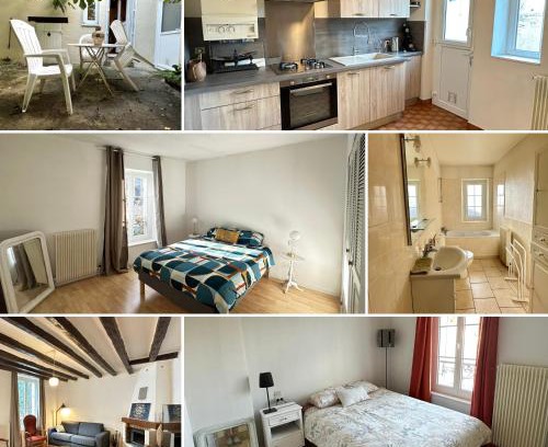 Moret-sur-Loing House | Maison avec jardin-Au calme-Tout à pied-High wifi