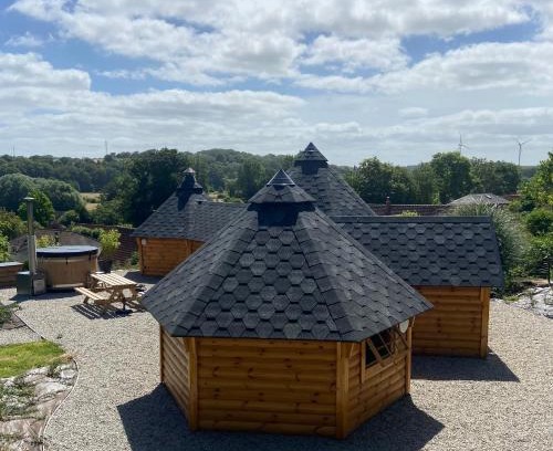 Longueil House | Maison bois kota/bain nordique/proche de la mer/kota grill