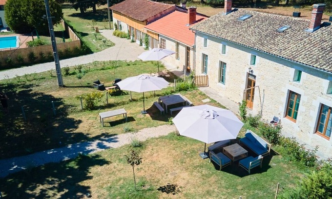 Naujac-Sur-Mer House | Maison Champêtre au Bord du lac & Proche Océan
