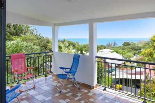 Sainte-Rose House | Maison confortable avec vue sur mer à Sainte-Rose + jardin