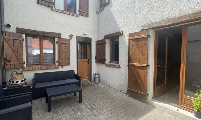 Ludes House | Maison Cosy Calme ,nature , Parking ,cour