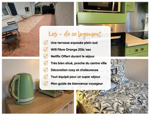 Chateaubernard Apartment | Maison Cosy et Bohème