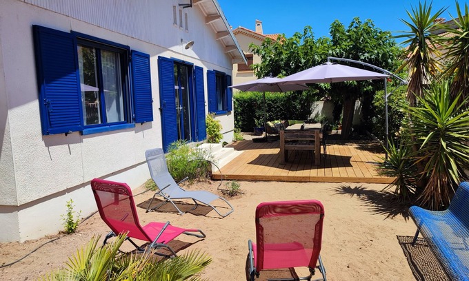 Portiragnes-Plage House | Maison de Charme à 1 Minute de la Plage