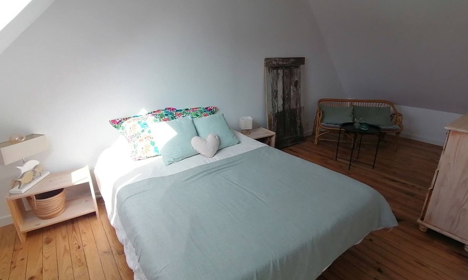 Plougonvelin House | Maison de Vacances au Calme, les Plage à Pied