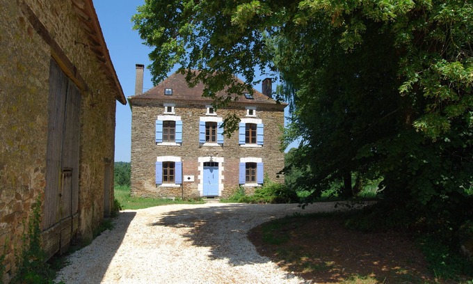 Mialet House | Maison des maîtres, large house with private swimming pool