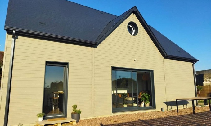 Ver-sur-Mer House | Maison en Bois Bord de mer - Proche Mémorial Britannique - Idéal Familles