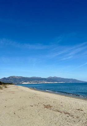 Pineto Villa | Maison en bord de mer, Plage de la Marana en Corse