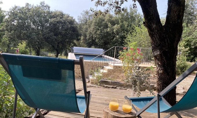 Sivergues House | Maison et Piscine sur Jardin Ombragé au Coeur du Luberon