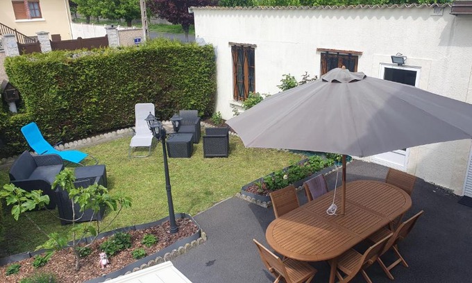 Les Cites House | Maison, jardin, barbecue et vélo classé 3 étoiles