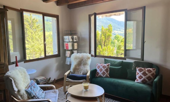 Entremont-le-Vieux House | Maison montagne vue exceptionnelle En chartreuse