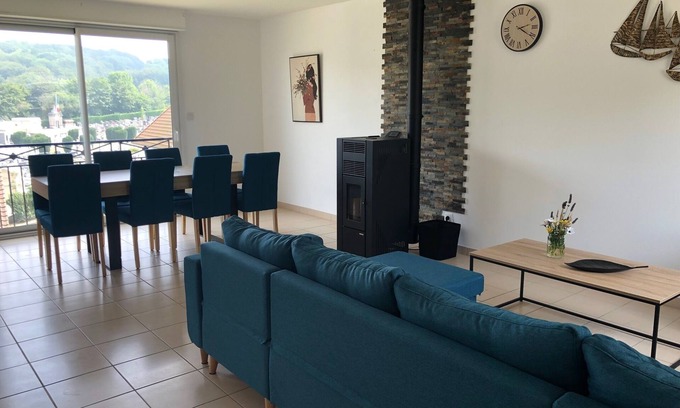 Fecamp House | Maison Plein Pied sur les Hauteurs de Fécamp