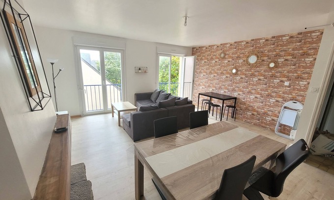 Lambezellec House | Maison Pouvant Accueillir Jusqu'à 8 Personnes