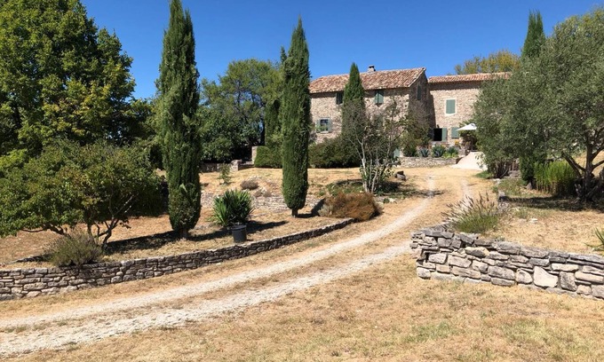 Sainte-Croix-a-Lauze House | Maison Provençale, Piscine, Vues Superbes et Calme