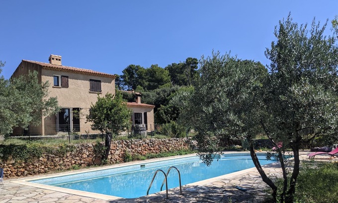 Aups House | Maison Ricavy en Provence Avec Grande Piscine