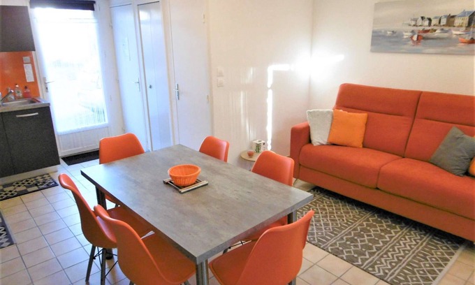 Saint-Jacques Apartment | Maisonette 3 rooms 4 to 6 people 50 m from the beach